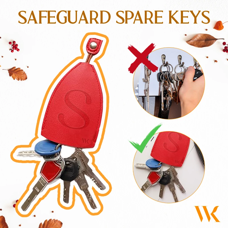 WinkKey - Personalized Protective Pull Out Key Case