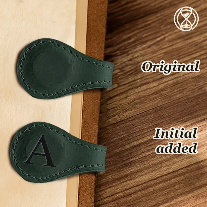 TimelessMark - Personalized Magnetic Leather Bookmark